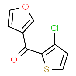 ChemSpider 2D Image | (3-Chloro-2-thienyl)(3-furyl)methanone | C9H5ClO2S