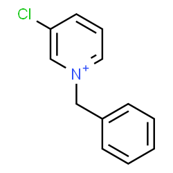 ChemSpider 2D Image | 1-Benzyl-3-chloropyridinium | C12H11ClN