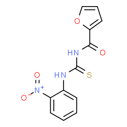ChemSpider 2D Image | N-[(2-Nitrophenyl)carbamothioyl]-2-furamide | C12H9N3O4S