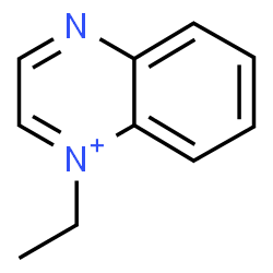ChemSpider 2D Image | 1-Ethylquinoxalin-1-ium | C10H11N2
