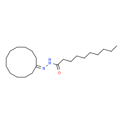 ChemSpider 2D Image | N'-Cyclododecylidenedecanehydrazide | C22H42N2O