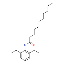 ChemSpider 2D Image | N-(2,6-Diethylphenyl)undecanamide | C21H35NO