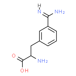 ChemSpider 2D Image | 3-Carbamimidoylphenylalanine | C10H13N3O2