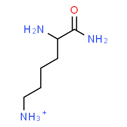 ChemSpider 2D Image | 6-Ammonionorleucinamide | C6H16N3O
