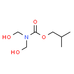 ChemSpider 2D Image | ISOBUTYL DIMETHYLOLCARBAMATE | C7H15NO4
