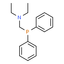 ChemSpider 2D Image | N-[(Diphenylphosphino)methyl]-N-ethylethanamine | C17H22NP