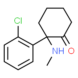 ChemSpider 2D Image | Ketamine | C13H16ClNO