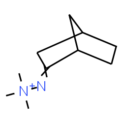 ChemSpider 2D Image | 2-(Bicyclo[2.2.1]hept-2-ylidene)-1,1,1-trimethylhydrazinium | C10H19N2