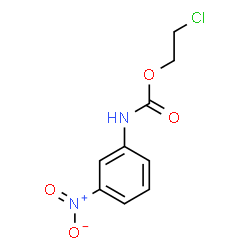 ChemSpider 2D Image | 2-Chloroethyl (3-nitrophenyl)carbamate | C9H9ClN2O4