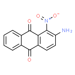 ChemSpider 2D Image | 2-Amino-1-nitro-9,10-anthraquinone | C14H8N2O4