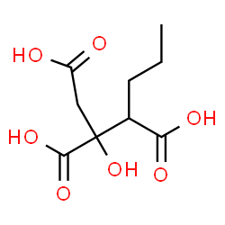 ChemSpider 2D Image | 3-C-Carboxy-2,4-dideoxy-2-propylpentaric acid | C9H14O7