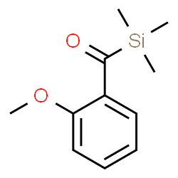 ChemSpider 2D Image | (2-Methoxyphenyl)(trimethylsilyl)methanone | C11H16O2Si