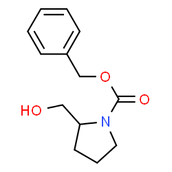 ChemSpider 2D Image | Benzyl 2-(hydroxymethyl)-1-pyrrolidinecarboxylate | C13H17NO3