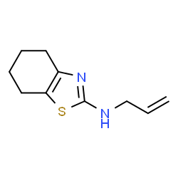 ChemSpider 2D Image | N-Allyl-4,5,6,7-tetrahydro-1,3-benzothiazol-2-amine | C10H14N2S