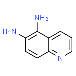 ChemSpider 2D Image | 5,6-Quinolinediamine | C9H9N3