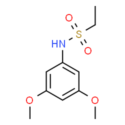 ChemSpider 2D Image | N-(3,5-Dimethoxyphenyl)ethanesulfonamide | C10H15NO4S
