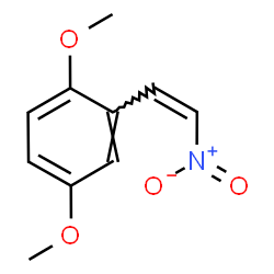 ChemSpider 2D Image | 1,4-Dimethoxy-2-[(Z)-2-nitrovinyl]benzene | C10H11NO4