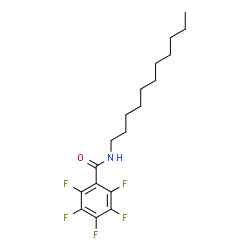 ChemSpider 2D Image | 2,3,4,5,6-Pentafluoro-N-undecylbenzamide | C18H24F5NO