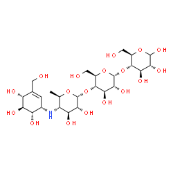 ChemSpider 2D Image | Acarbose | C25H43NO18
