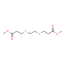 ChemSpider 2D Image | Dimethyl 3,3'-(1,2-ethanediyldisulfanediyl)dipropanoate | C10H18O4S2