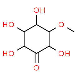 ChemSpider 2D Image | 2,3,4,6-Tetrahydroxy-5-methoxycyclohexanone | C7H12O6