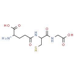 ChemSpider 2D Image | N-(4-Ammonio-4-carboxybutanoyl)cysteinylglycine | C10H18N3O6S