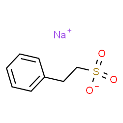 ChemSpider 2D Image | Sodium 2-phenylethanesulfonate | C8H9NaO3S