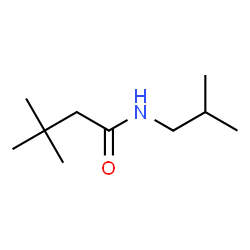 ChemSpider 2D Image | N-Isobutyl-3,3-dimethylbutanamide | C10H21NO