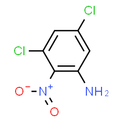 ChemSpider 2D Image | 3,5-Dichloro-2-nitroaniline | C6H4Cl2N2O2