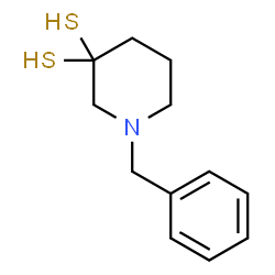 ChemSpider 2D Image | 1-Benzyl-3,3-piperidinedithiol | C12H17NS2