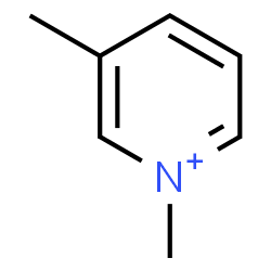 ChemSpider 2D Image | 1,3-Dimethylpyridinium | C7H10N