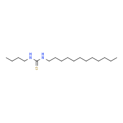 ChemSpider 2D Image | 1-Butyl-3-dodecylthiourea | C17H36N2S