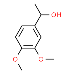 ChemSpider 2D Image | 1-(3,4-Dimethoxyphenyl)ethanol | C10H14O3