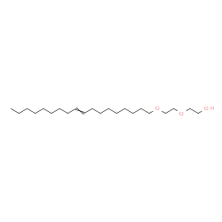 ChemSpider 2D Image | 2-[2-(9-Octadecen-1-yloxy)ethoxy]ethanol | C22H44O3