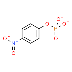 ChemSpider 2D Image | p-Nitrophenyl phosphate dianion | C6H4NO6P