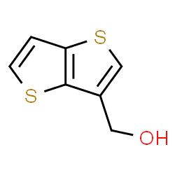ChemSpider 2D Image | Thieno[3,2-b]thiophen-3-ylmethanol | C7H6OS2