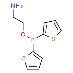 ChemSpider 2D Image | 2-Aminoethyl di-2-thienylborinate | C10H12BNOS2