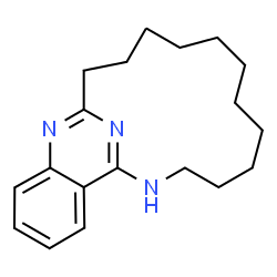 ChemSpider 2D Image | 13,21,22-triazatricyclo[12.7.1.0~15,20~]docosa-1(22),14,16,18,20-pentaene | C19H27N3