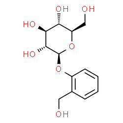 ChemSpider 2D Image | D-(−)-Salicin | C13H18O7