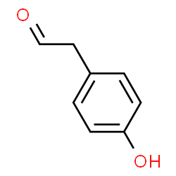 ChemSpider 2D Image | 4-Hydroxyphenylacetaldehyde | C8H8O2