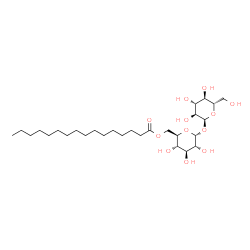 ChemSpider 2D Image | alpha-L-Glucopyranosyl 6-O-palmitoyl-alpha-D-glucopyranoside | C28H52O12