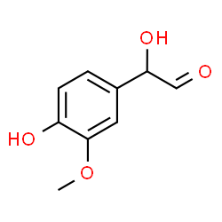 ChemSpider 2D Image | 3-Methoxy-4-hydroxyphenylglycolaldehyde | C9H10O4