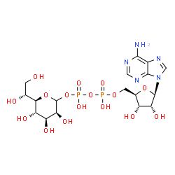 ChemSpider 2D Image | ADP-D-glycero-D-manno-heptose | C17H27N5O16P2