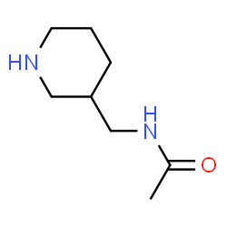 ChemSpider 2D Image | 3-Acetylaminomethyl piperidine | C8H16N2O