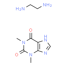 ChemSpider 2D Image | THEOPHYLLIN ETHYLENEDIAMINE | C9H16N6O2