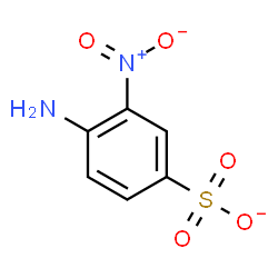 ChemSpider 2D Image | 4-Amino-3-nitrobenzenesulfonate | C6H5N2O5S