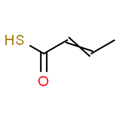 ChemSpider 2D Image | 2-Butenethioic S-acid | C4H6OS