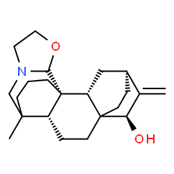 ChemSpider 2D Image | (15alpha,20xi)-Atisine | C22H33NO2