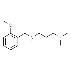 ChemSpider 2D Image | N'-(2-Methoxybenzyl)-N,N-dimethyl-1,3-propanediamine | C13H22N2O