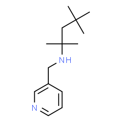 ChemSpider 2D Image | 2,4,4-Trimethyl-N-(3-pyridinylmethyl)-2-pentanamine | C14H24N2